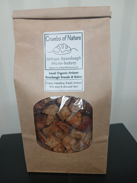 Fresh Organic Seasoned Croutons