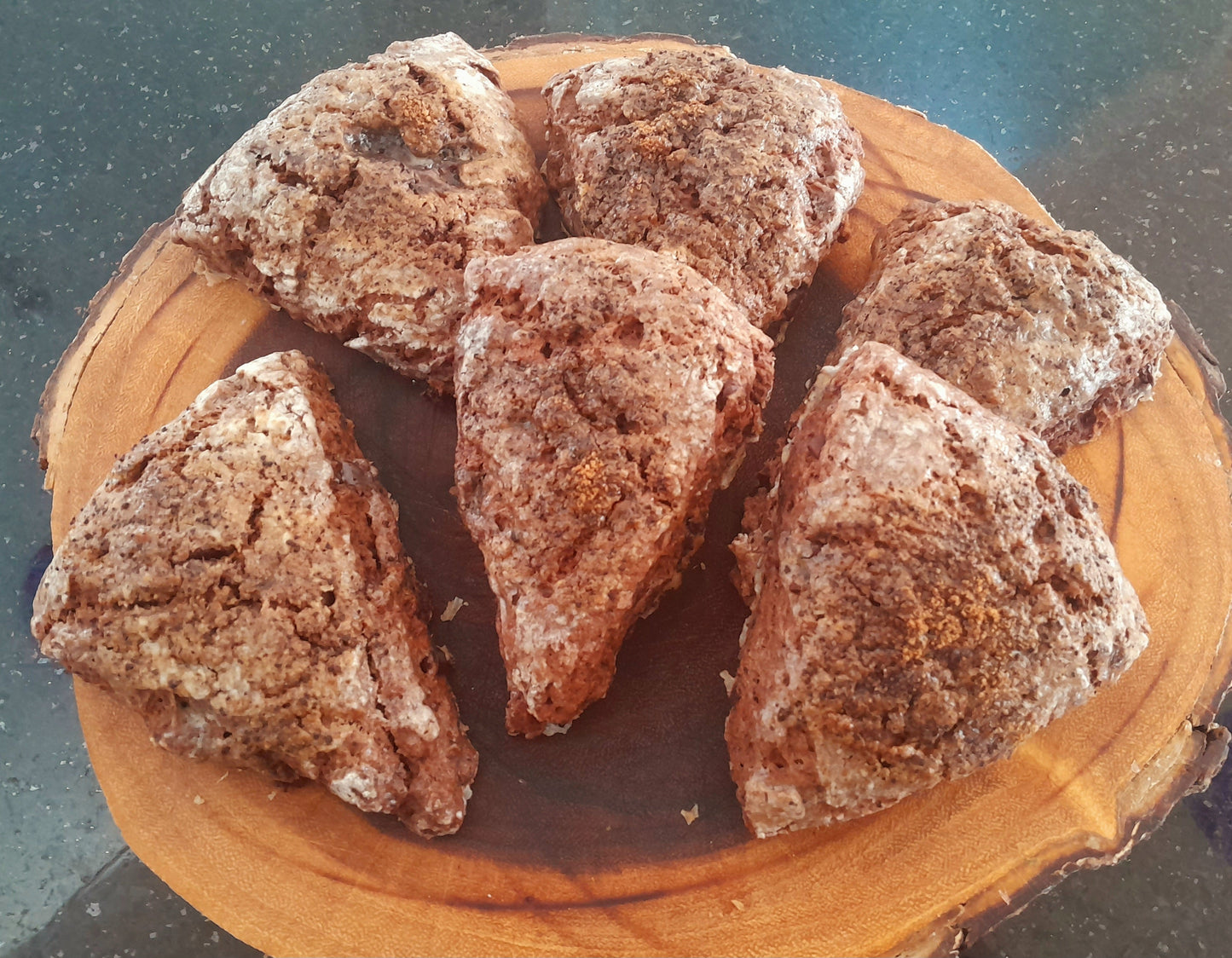 DOUBLE CHOCOLATE ESPRESSO SCONES